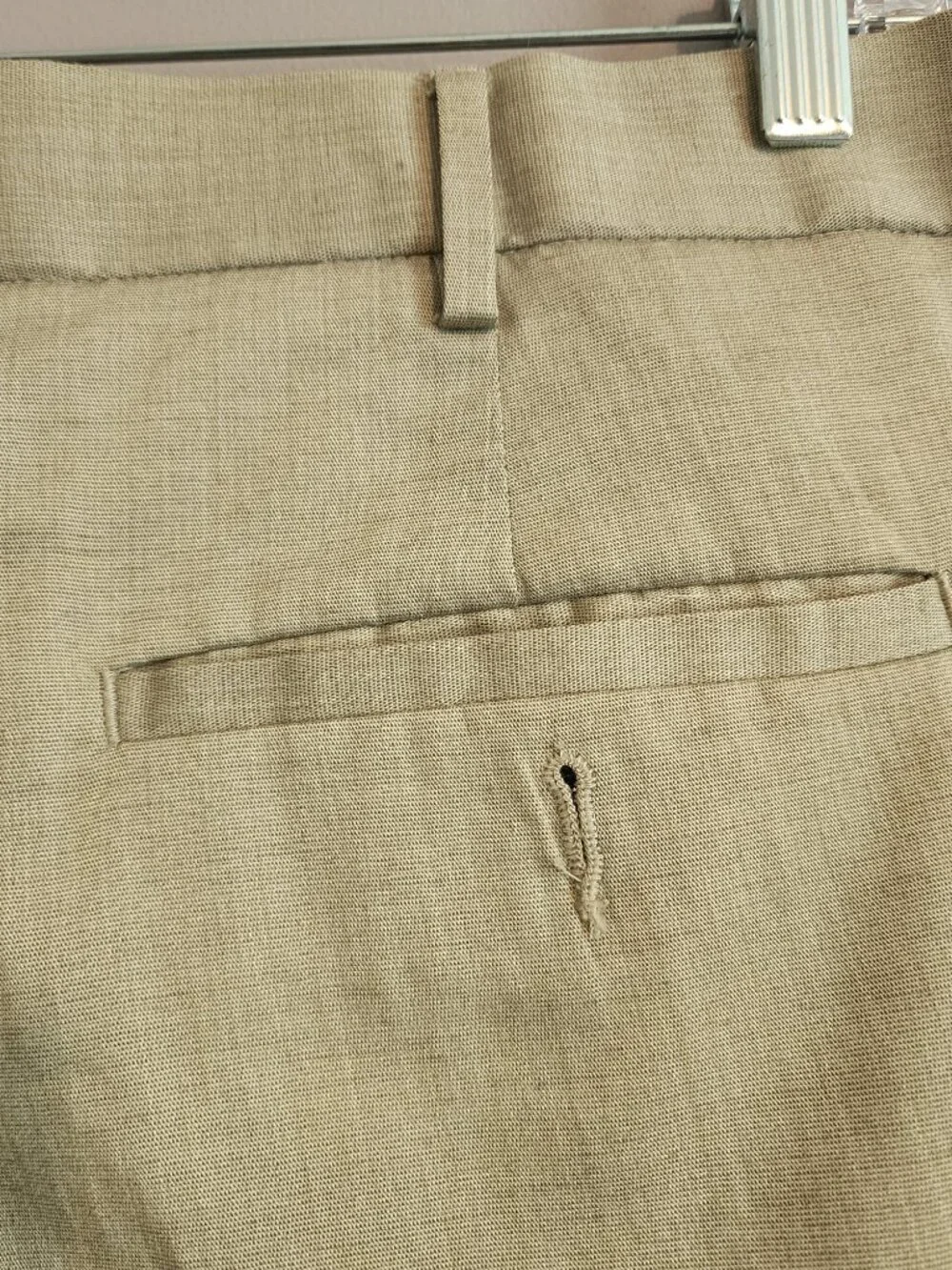 2/$15 Savane Men's Beige Dress Pants - Size 42x30
